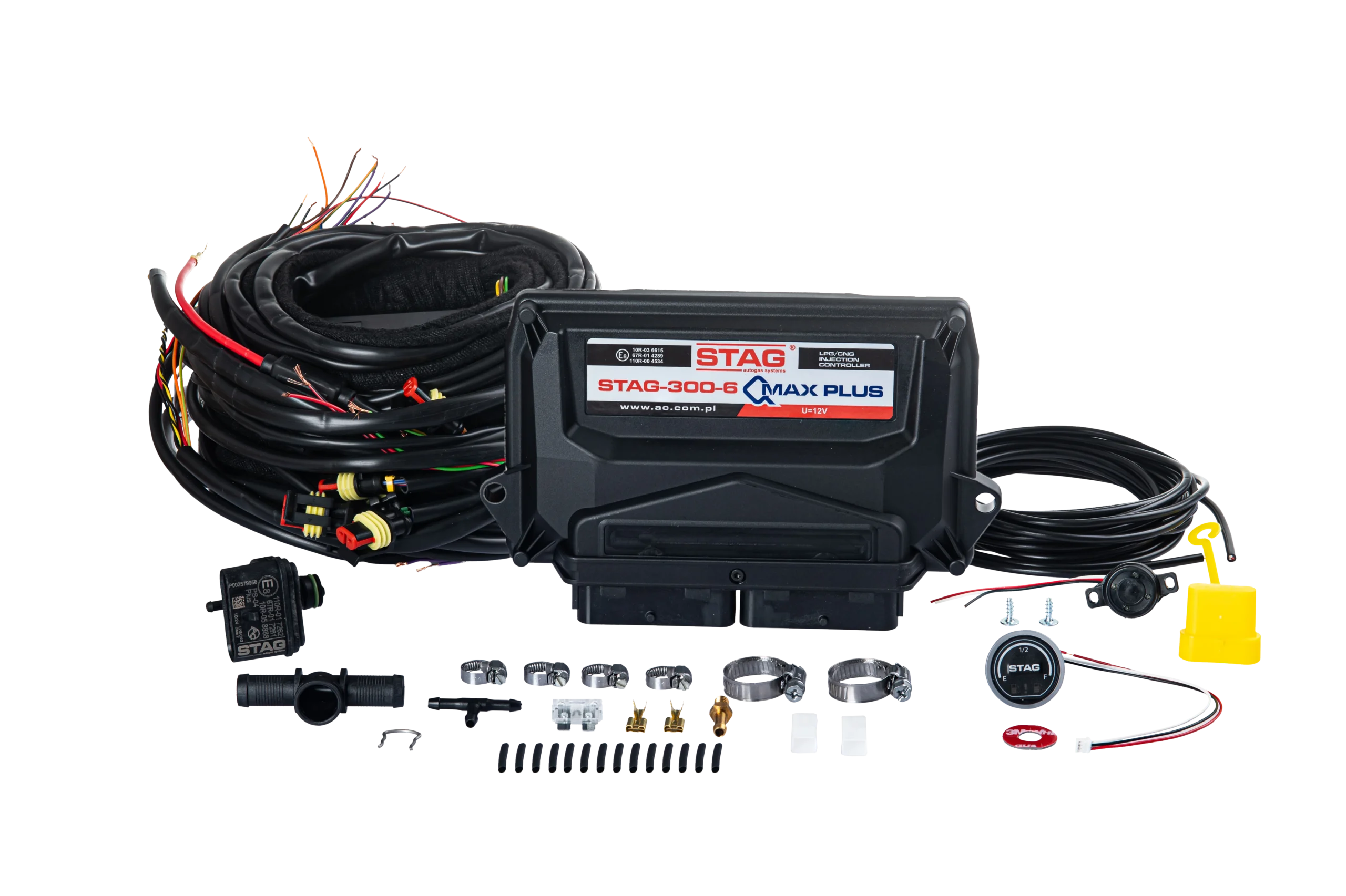 Электроника ГБО STAG- 300 QMAX PLUS 6 цилиндров LED 600 Электроника ГБО STAG- 300 QMAX PLUS 6 цилиндров LED 600