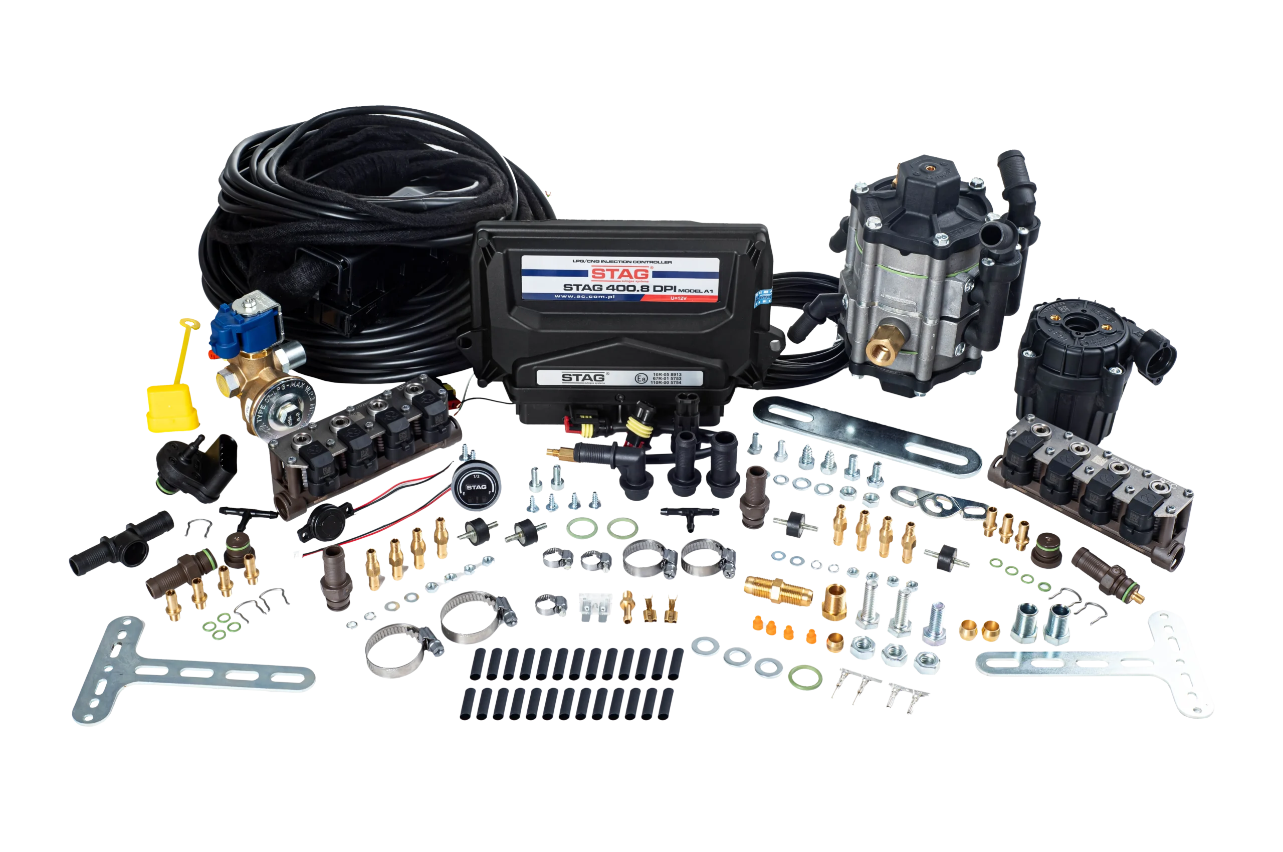 Мини-комплекты STAG 400 DPI 8 ц, Редуктор STAG R02 TWIN, Форсунки STAG W02 BFC, фильтр Stag GF01 Мини-комплекты STAG 400 DPI 8 ц, Редуктор STAG R02 TWIN, Форсунки STAG W02 BFC, фильтр Stag GF01