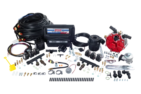 STAG 400 DPI 6 ц, Редуктор STAG R01, Форсунки STAG W031, фильтр Stag GF01
