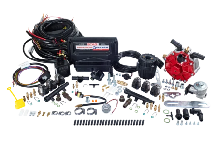 STAG 300 QMAX PLUS 6ц,  Редуктор STAG R01, Форсунки STAG W031 BFC , фильтр Stag GF01
