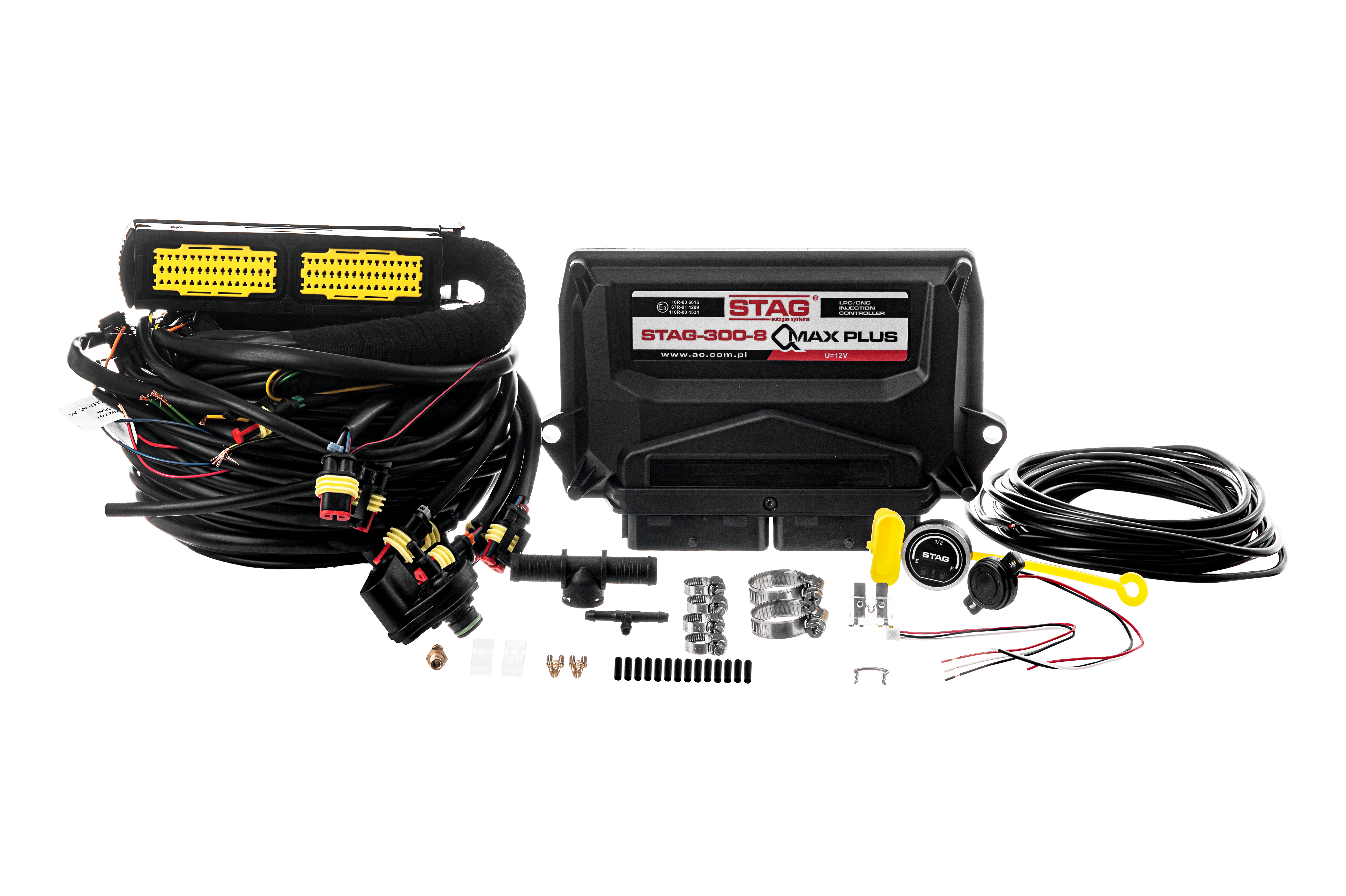 Электроника ГБО STAG- 300 QMAX PLUS 8 цилиндров LED 600 Электроника ГБО STAG- 300 QMAX PLUS 8 цилиндров LED 600